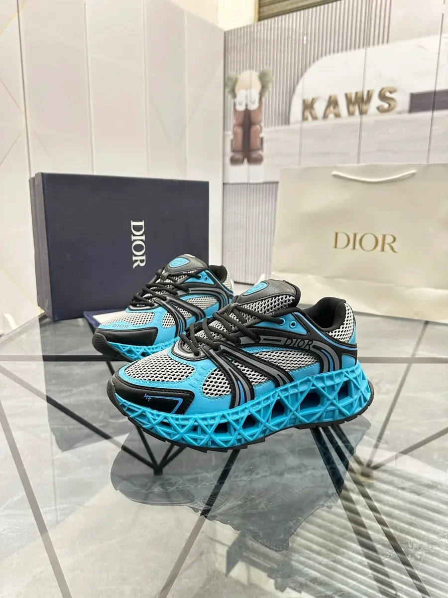 Dior B35 13 Blue & Black Sneakers