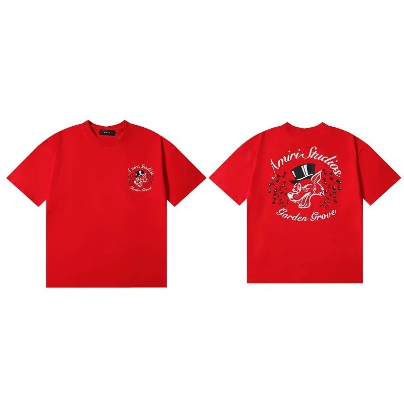 Amiri Garden Grove Red T-Shirt