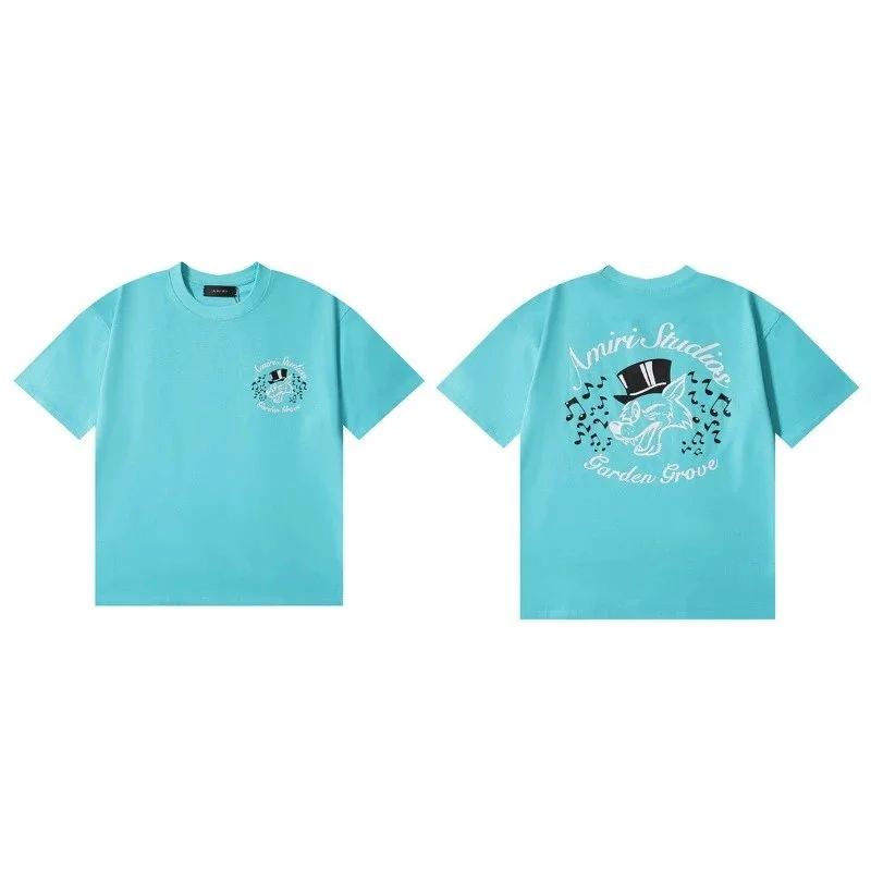 Amiri Garden Grove Blue T-Shirt