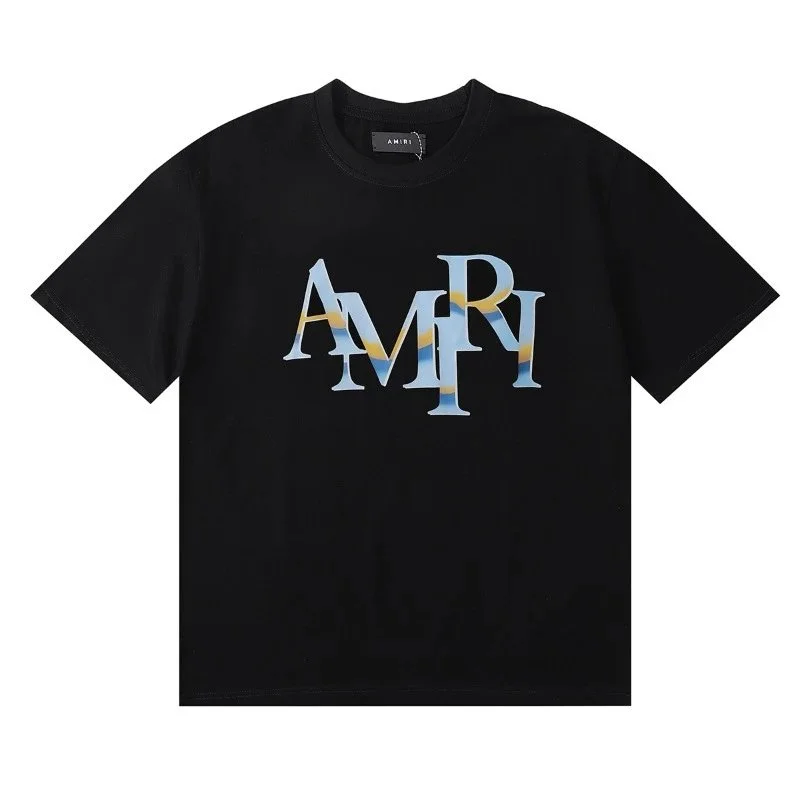 Amiri AMRI Logo Black T-Shirt