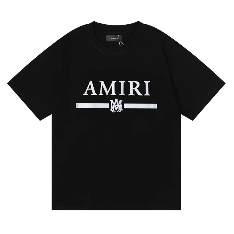 Amiri Black AMRI Logo T-Shirt