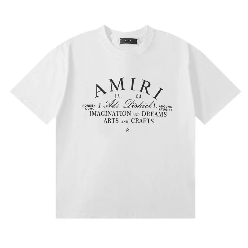 Amiri White Imagination Arts T-Shirt