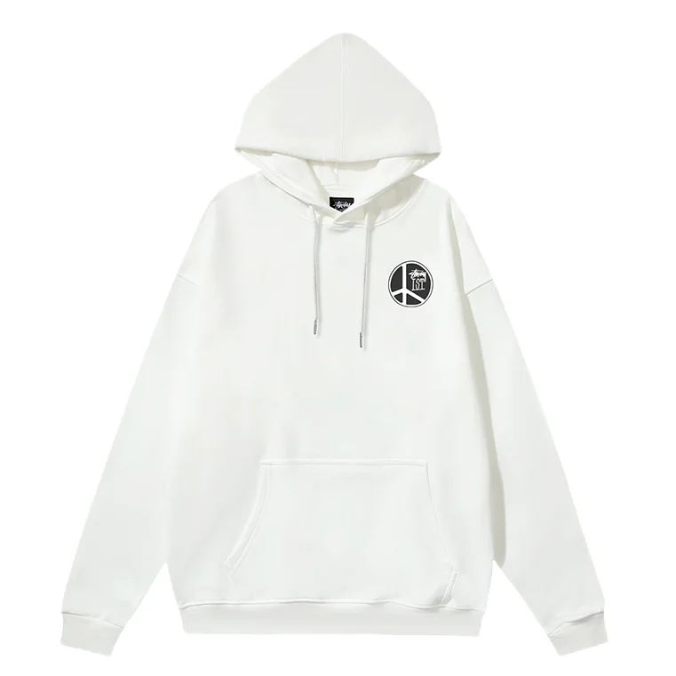 Stussy Stüssy Peace Hoodie White Sweatshirt