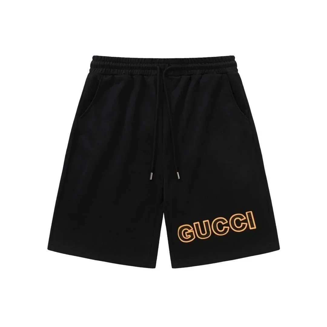 Gucci 19 Black & Gold Shorts