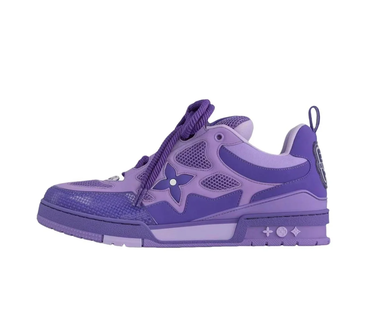 Louis Vuitton LV Trainer Purple Sneakers