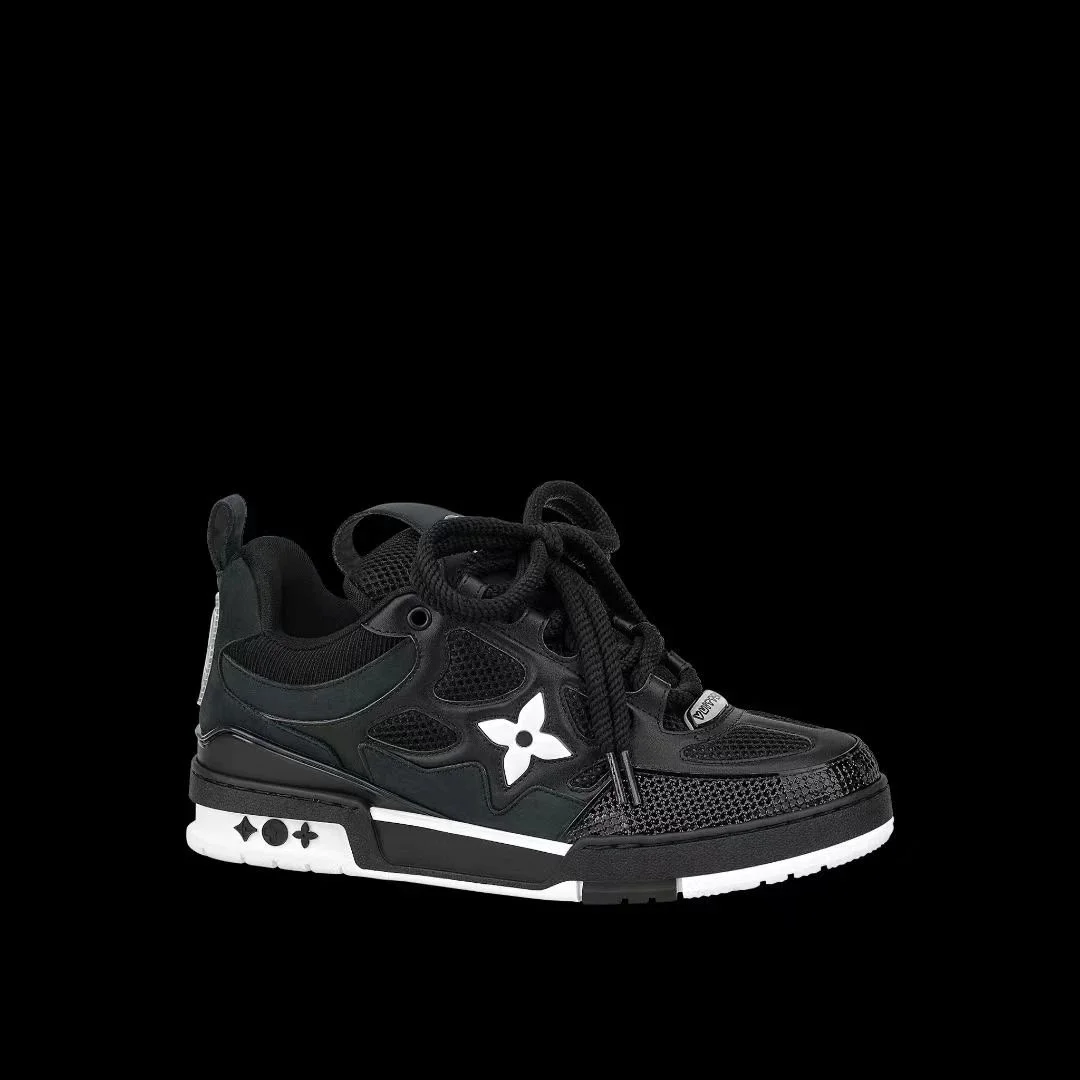 Louis Vuitton LV Trainer Black White Sneakers