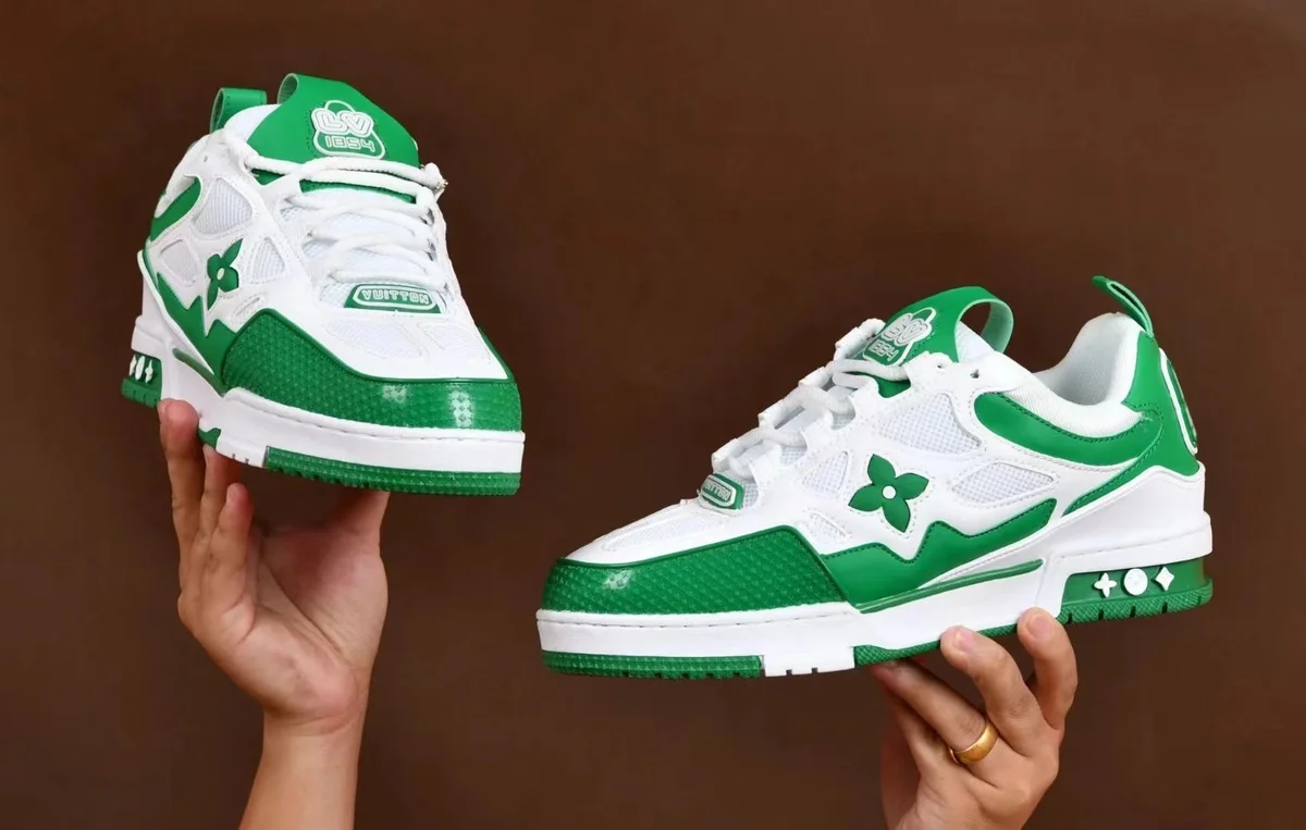 Louis Vuitton LV Trainer 1894 White/Green Sneakers