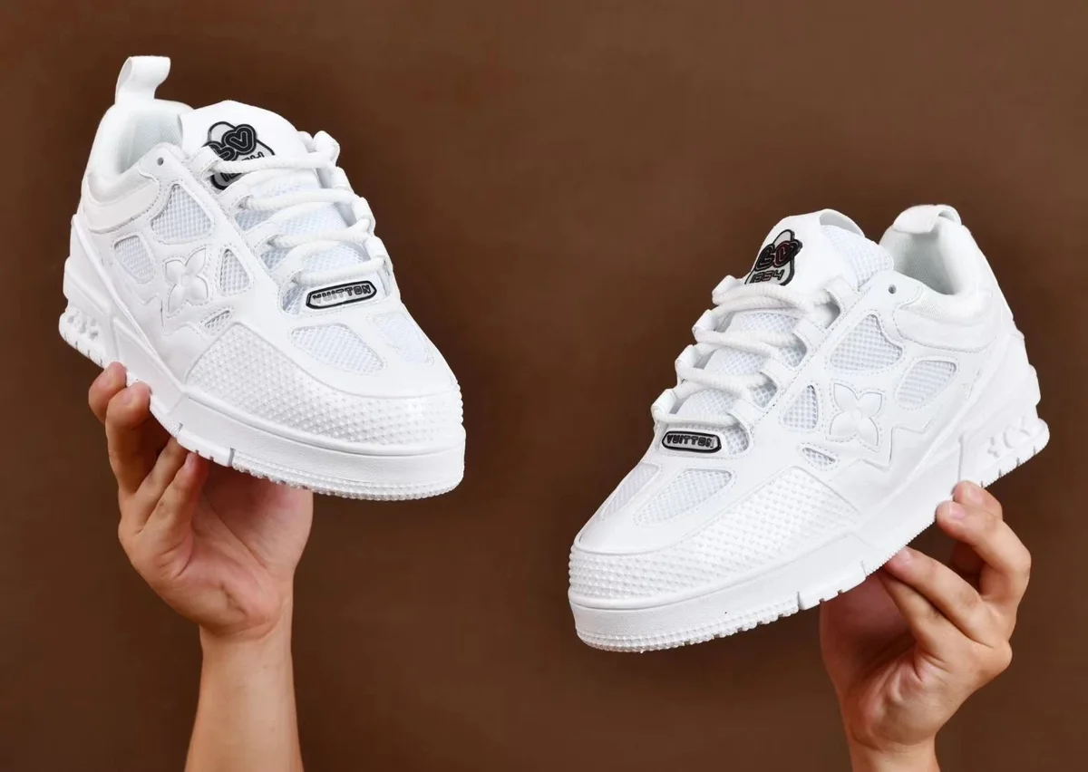 Louis Vuitton LV Trainer White Sneakers