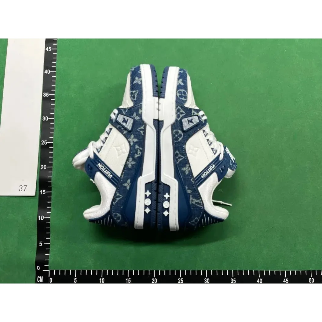 Louis Vuitton LV Trainer Blue/White Sneakers
