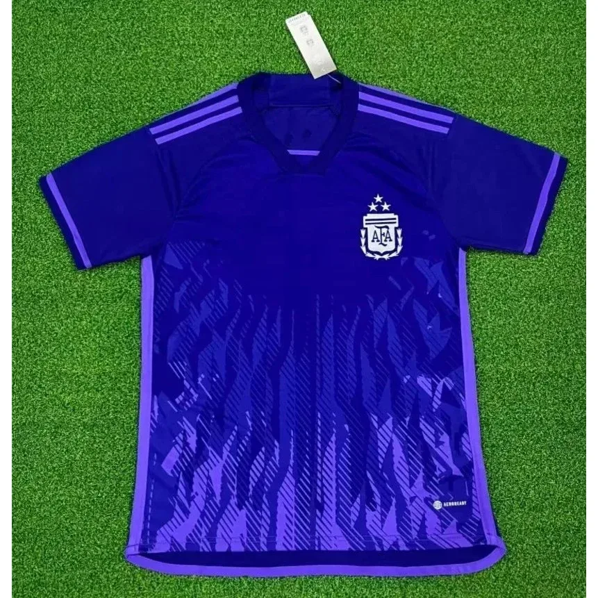 Adidas 3 Star Argentina Away Jersey Purple