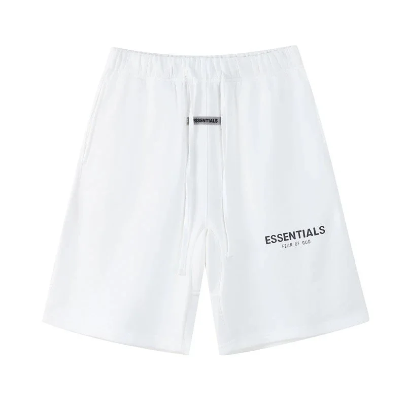Fear of God Essentials White ESSENTIALS Shorts