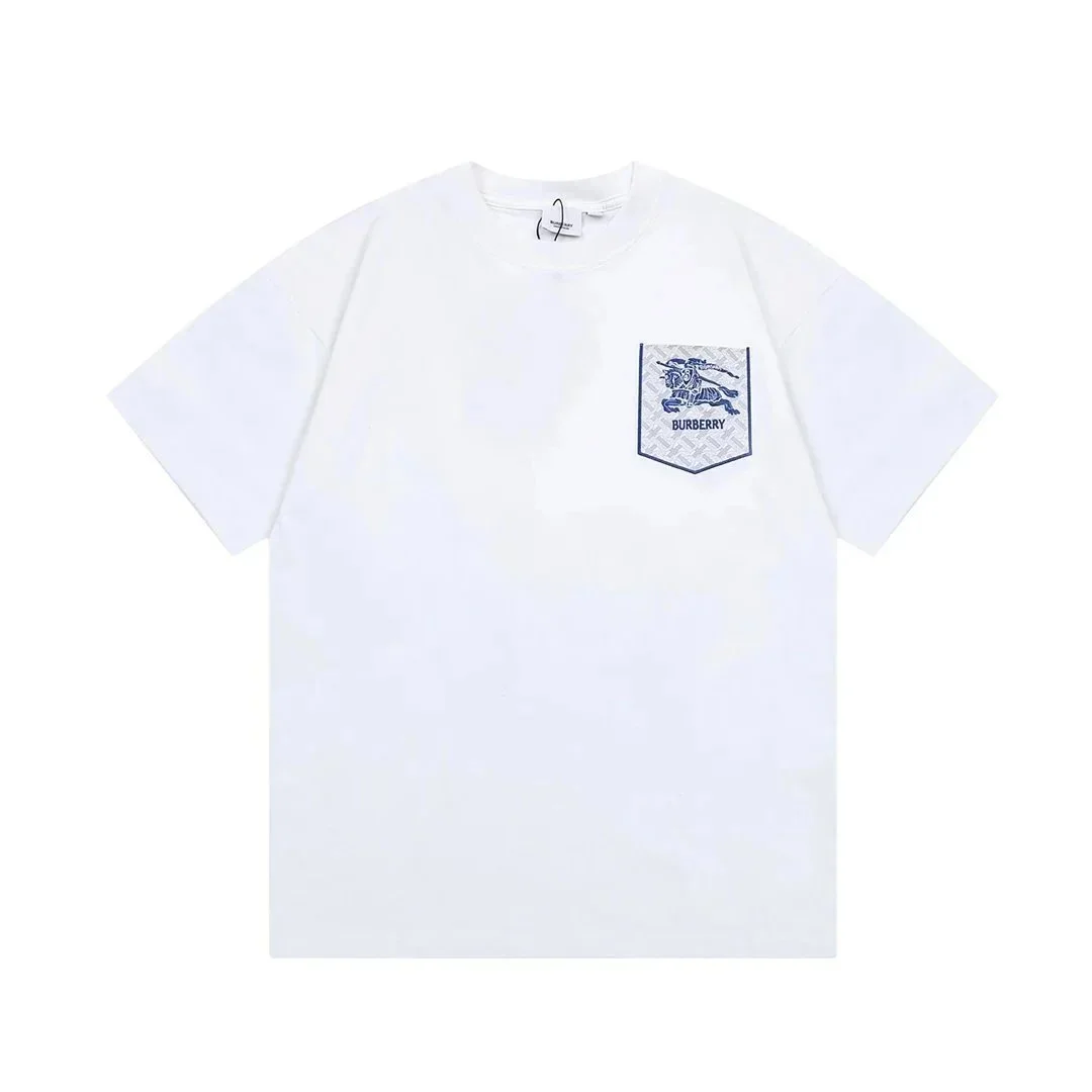 Burberry White Classic Logo T-Shirt