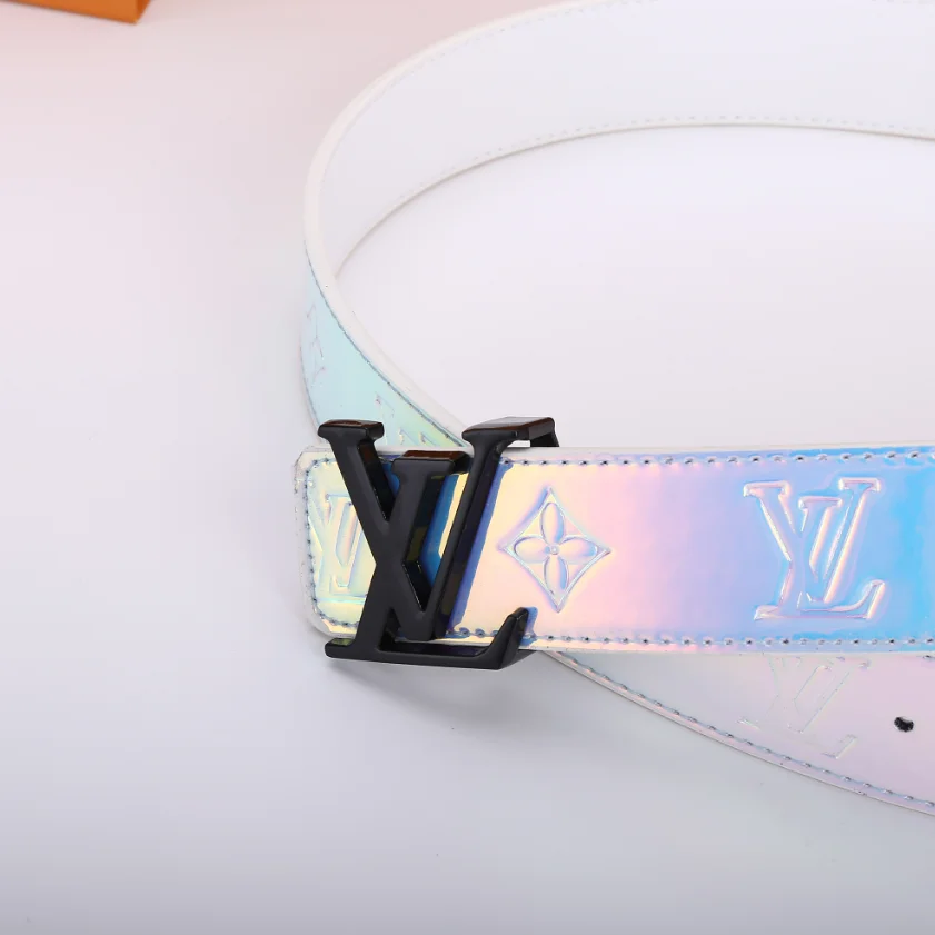 Louis Vuitton LV Monogram Belt Rainbow