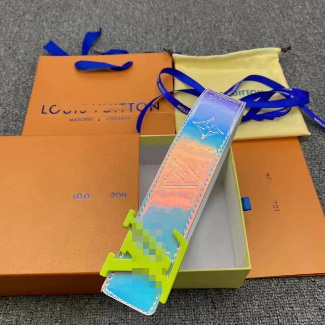 Louis Vuitton Tabi Holographic Belt