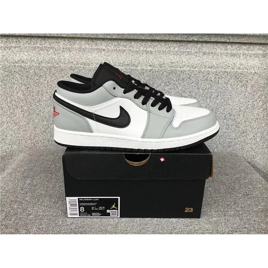 Nike Air Jordan 1 Low Sail/Black/White Sneakers