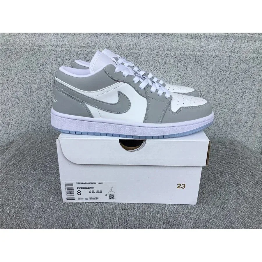 Nike Air Jordan 1 Low Sail/Steel Grey Sneakers