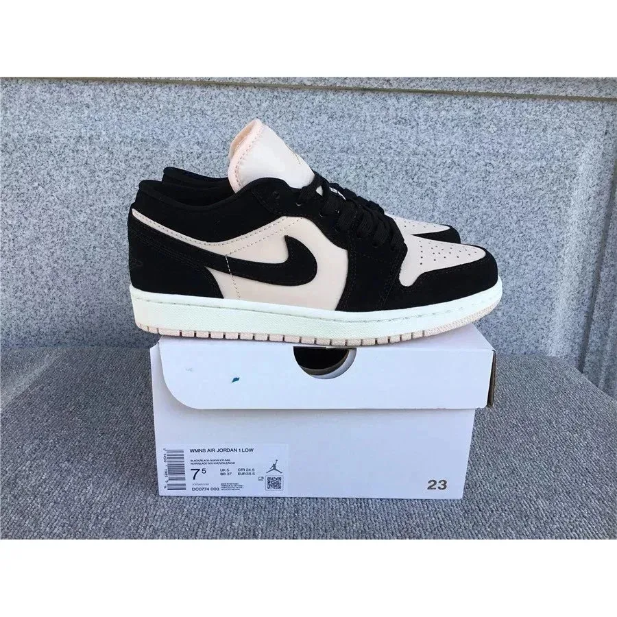 Nike Air Jordan 1 Low Sail/Black Sneakers