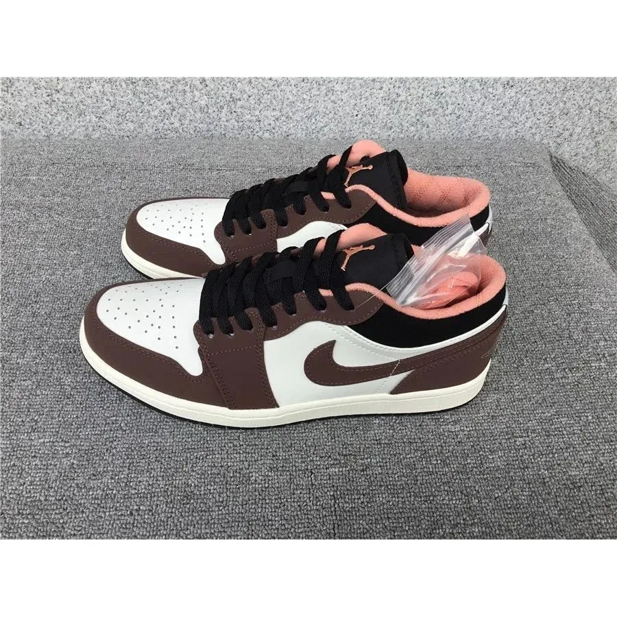 Nike Air Jordan 1 Low Chocolate Brown Sail Sneakers