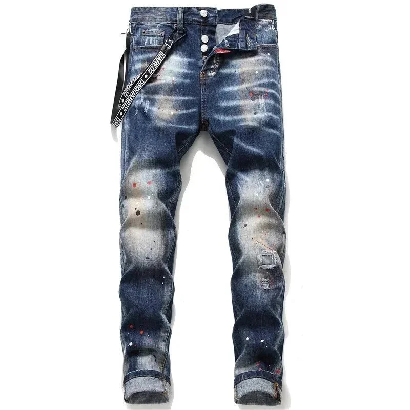 DSQUARED2 Paint Splatter Jeans