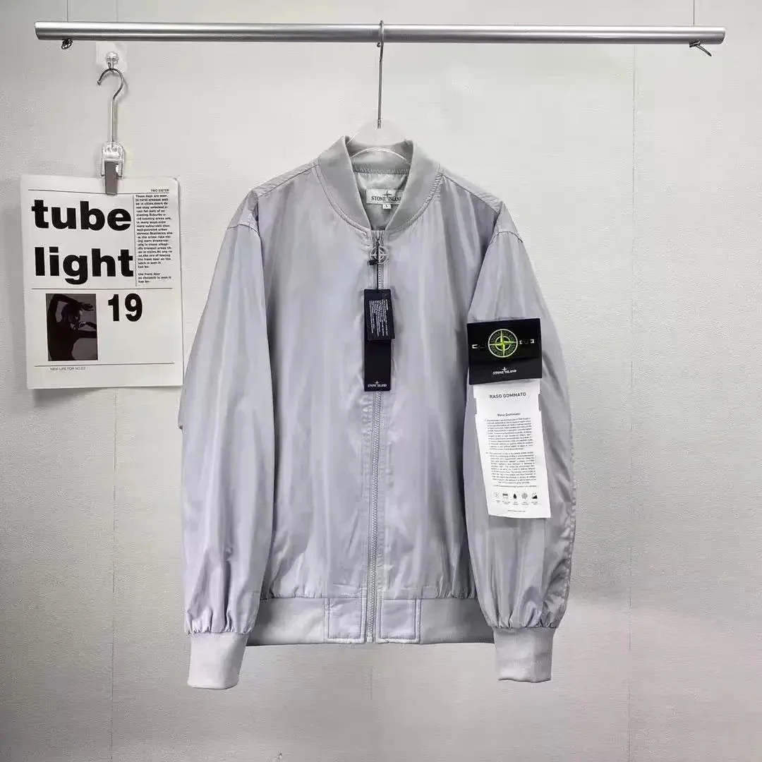 Stone Island Shadow Project Silver Bomber Jacket