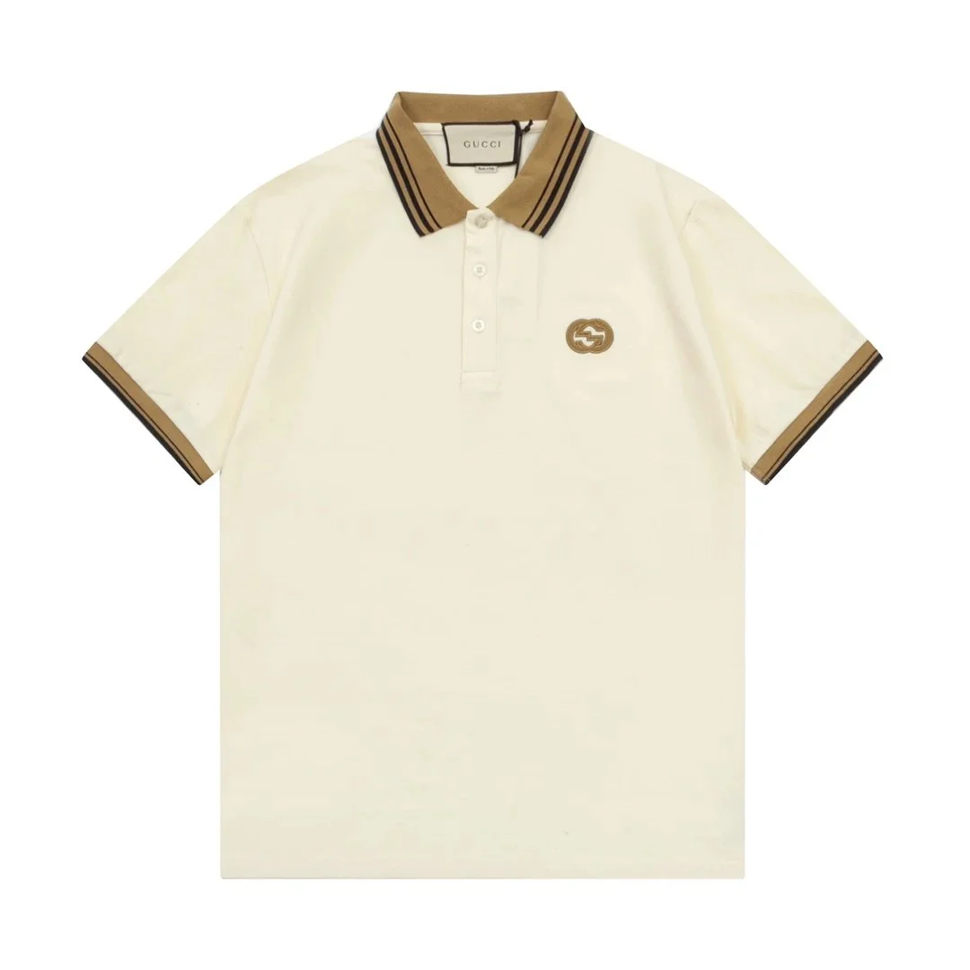Gucci Polo Bear Polo Shirt Cream