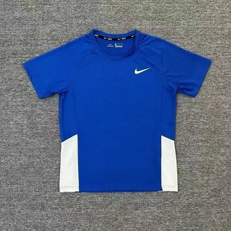Nike Blue & White Short Sleeve T-Shirt