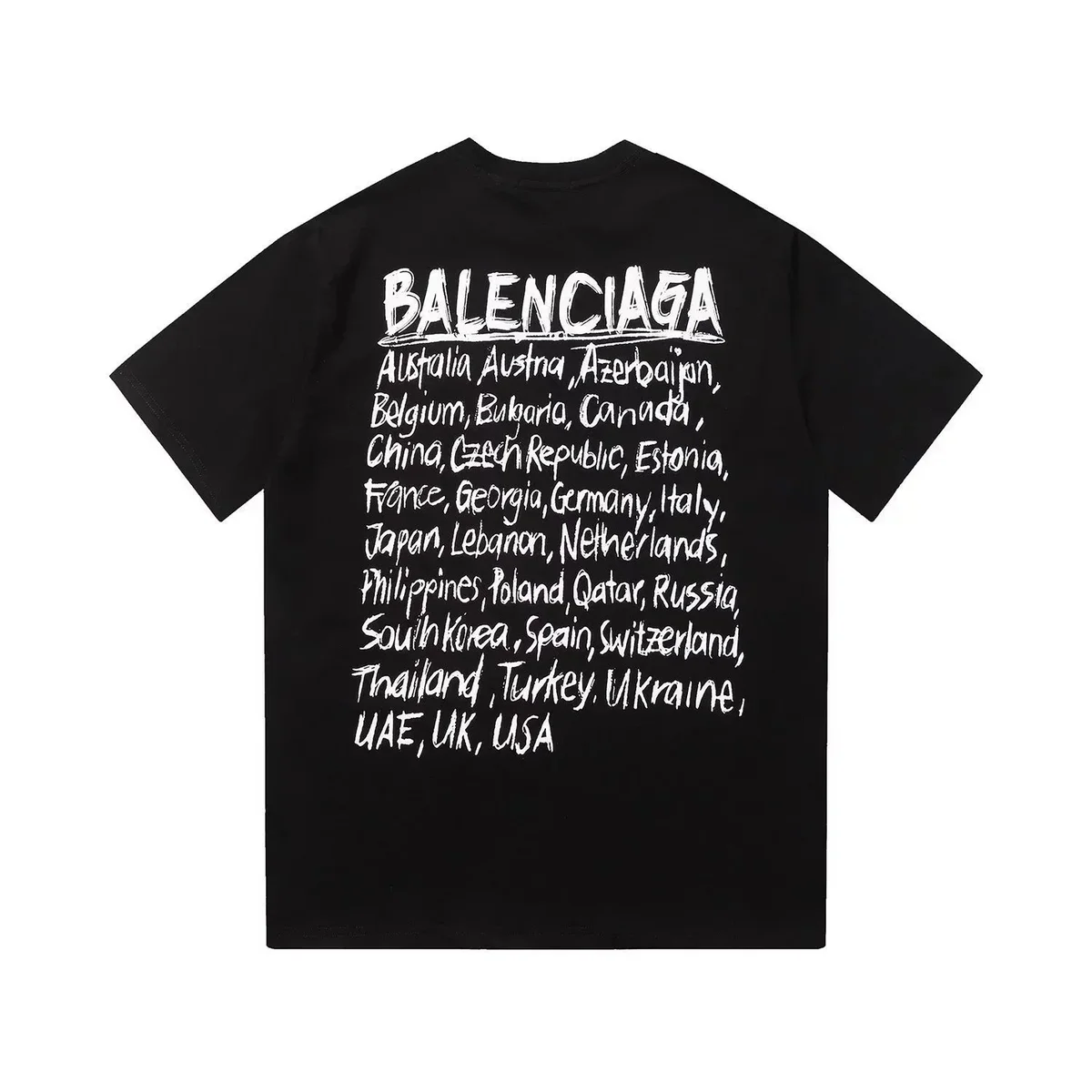Balenciaga Black LAOGAO T-Shirt