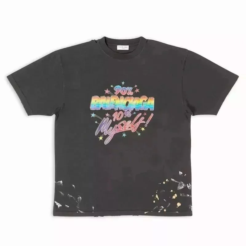 Balenciaga 90% Balenciaga 10% Myself! T-Shirt Black