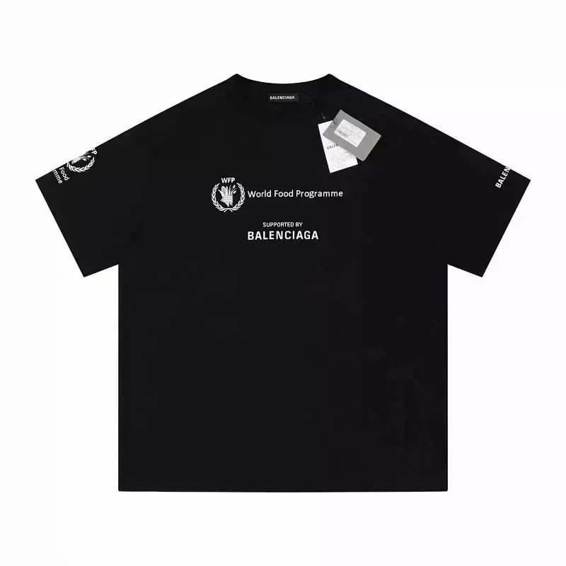Balenciaga WFP Supported Black T-Shirt