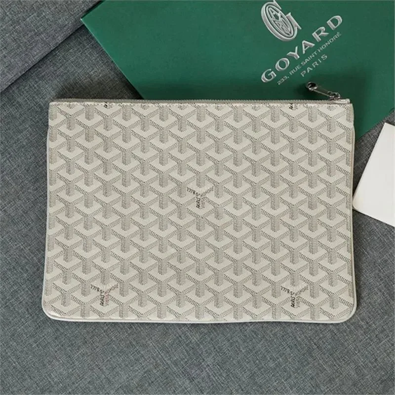 Goyard Goyardine Beige Pouch