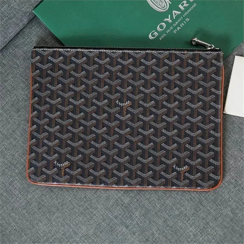 Goyard Goyardine Brown Pouch