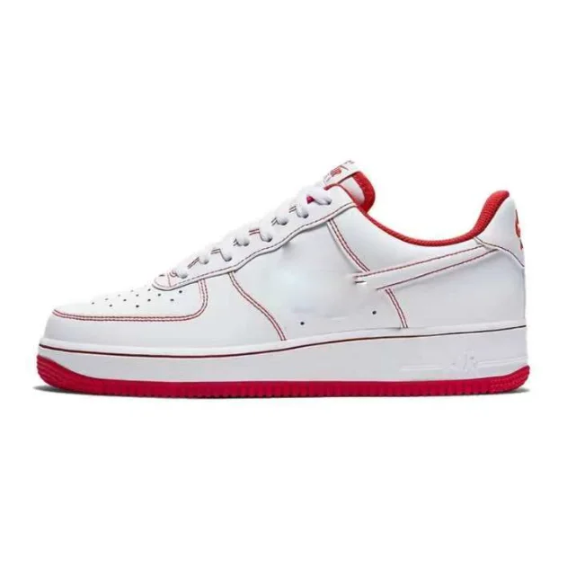 Nike Air Force 1 White/University Red Sneakers