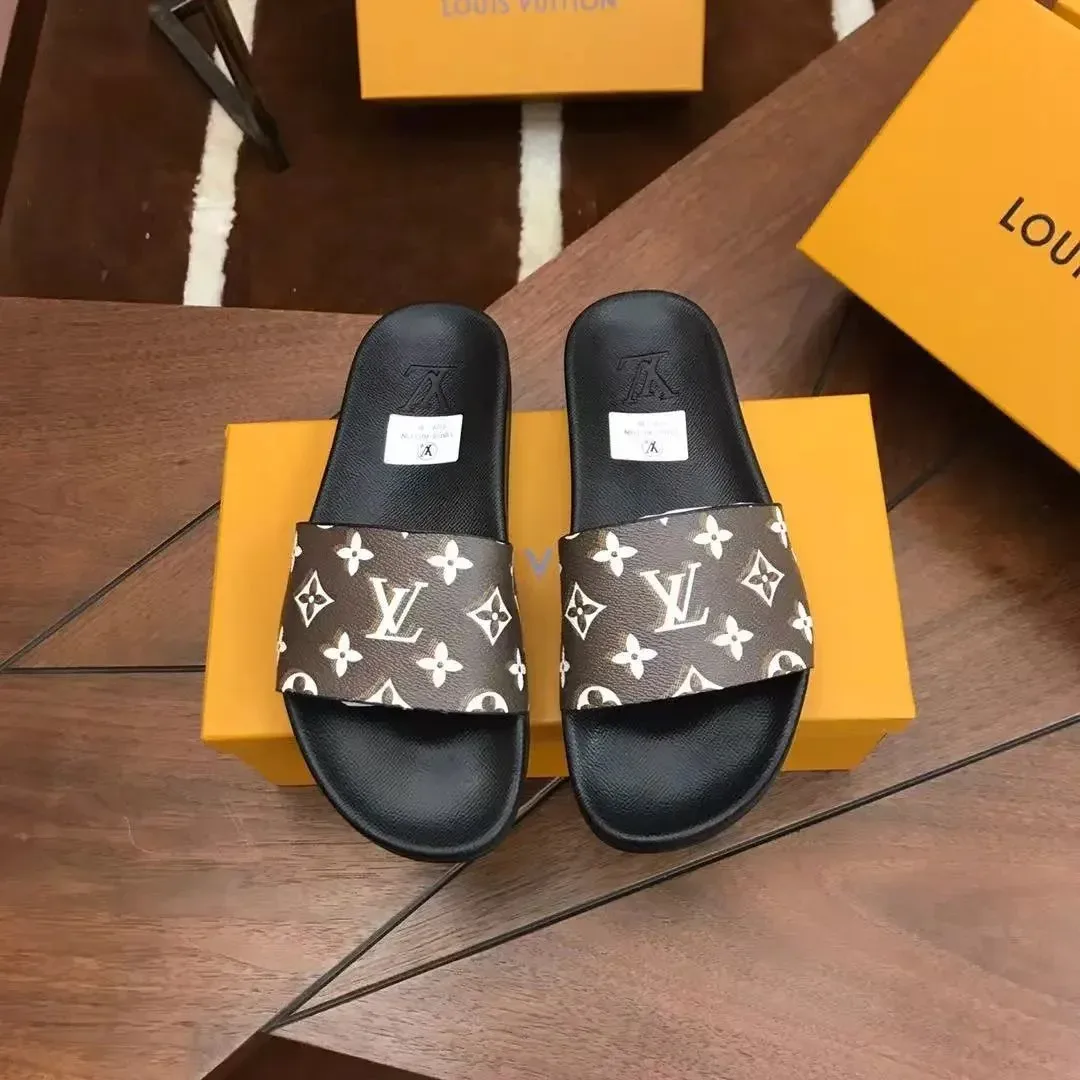 Louis Vuitton Tabi Monogram Slide Sandals