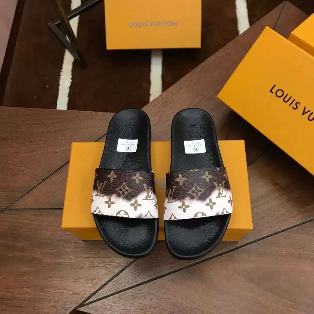 Louis Vuitton Tabi Monogram Slide Sandals