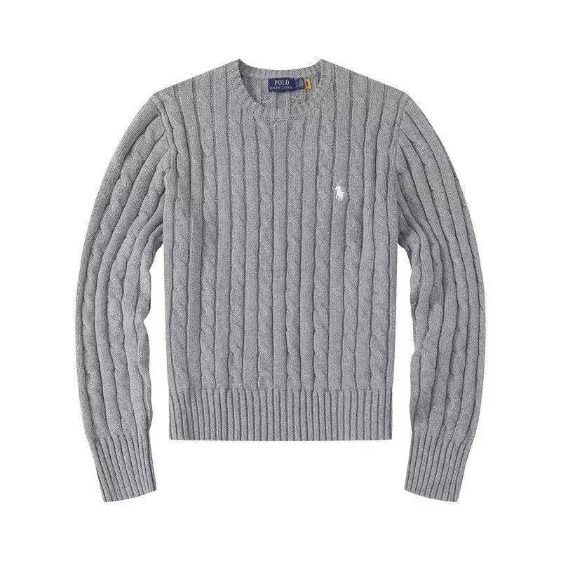 Polo Ralph Lauren Cable Knit Sweater Grey