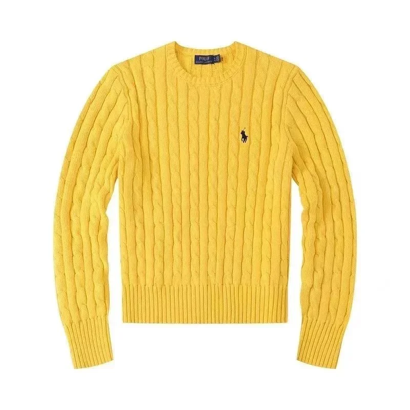 Polo Ralph Lauren Cable Knit Sweater Yellow
