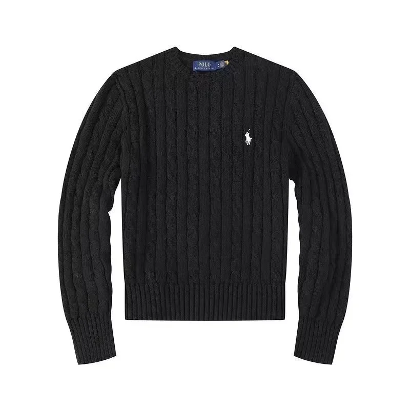 Polo Ralph Lauren Cable Knit Sweater Black Men's