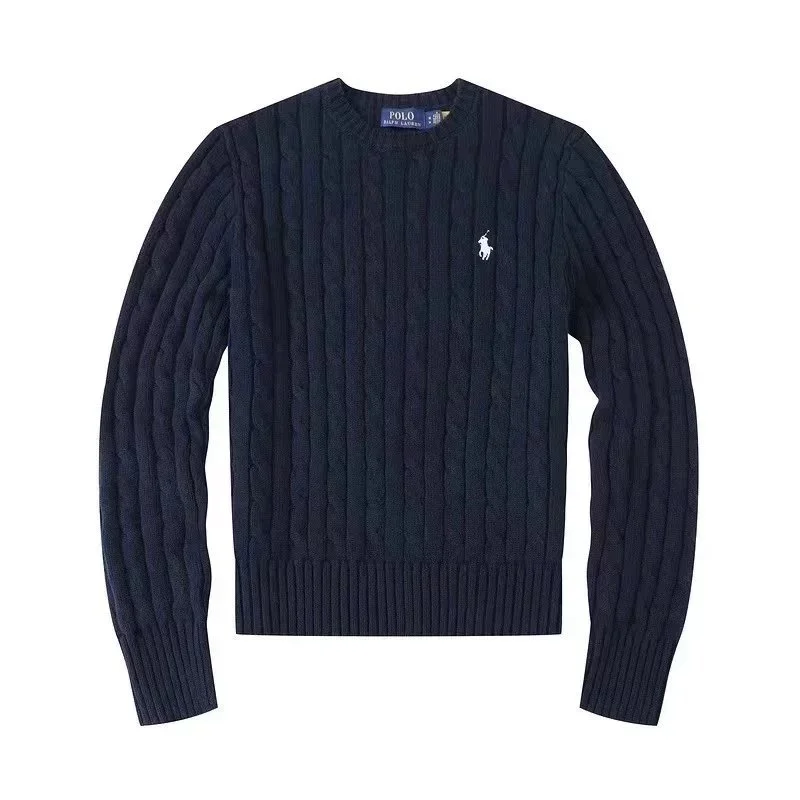 Polo Ralph Lauren Cable Knit Sweater Navy