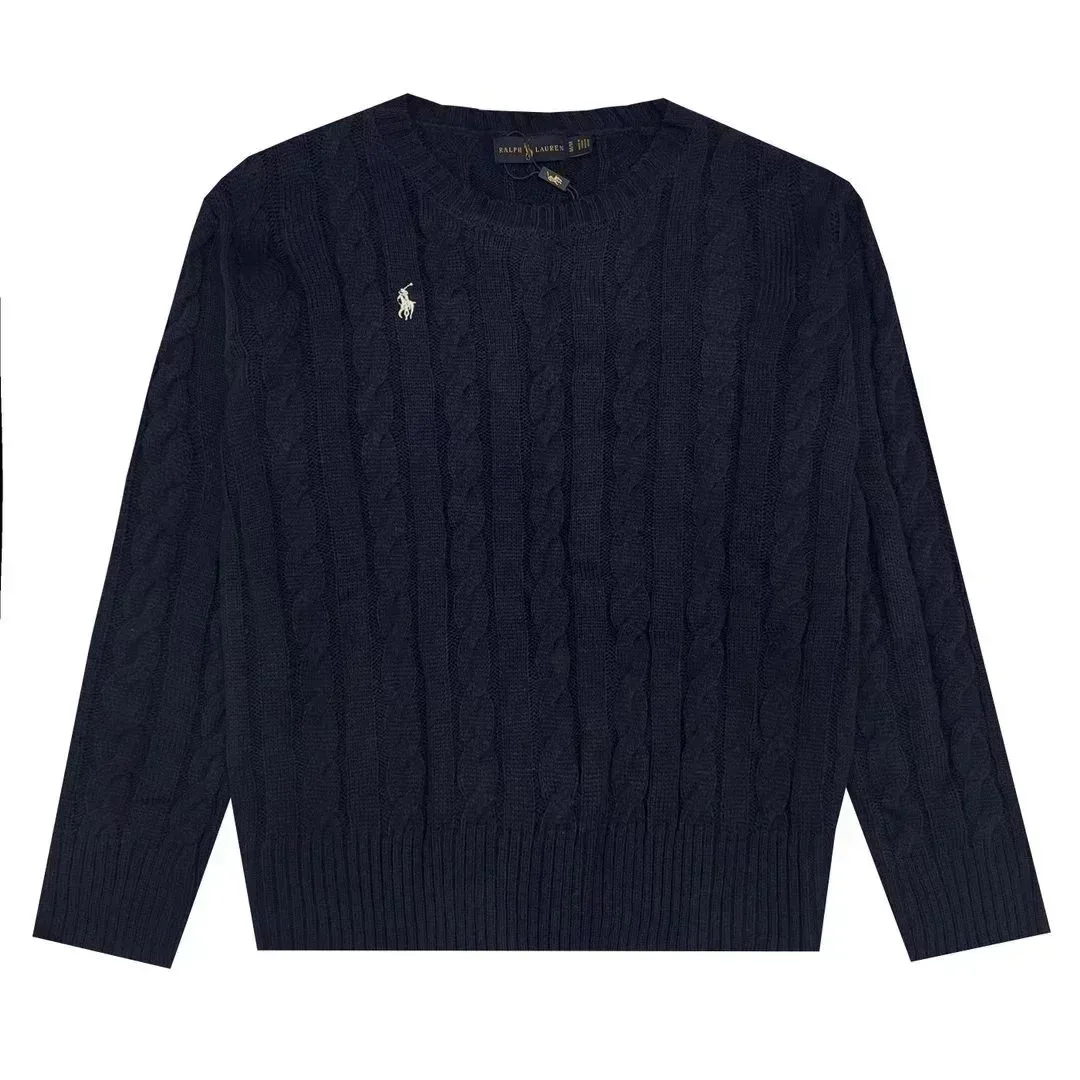 Ralph Lauren Cable Knit Sweater Navy Men