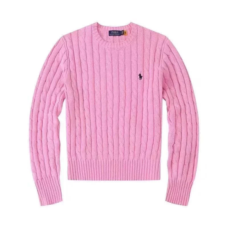 Polo Ralph Lauren Cable Knit Pink Sweater