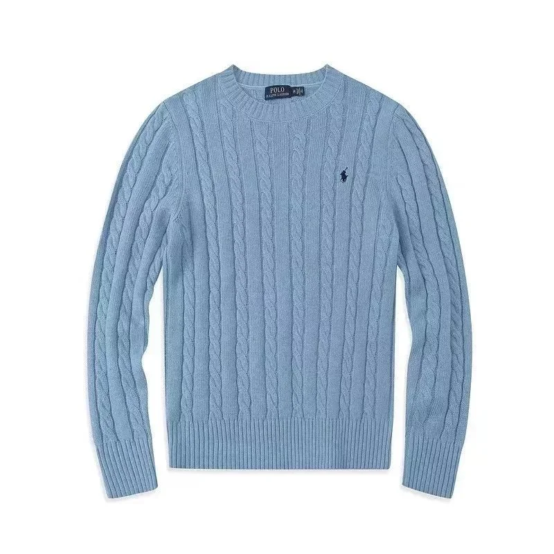 Polo Ralph Lauren Cable Knit Sweater Light Blue Men