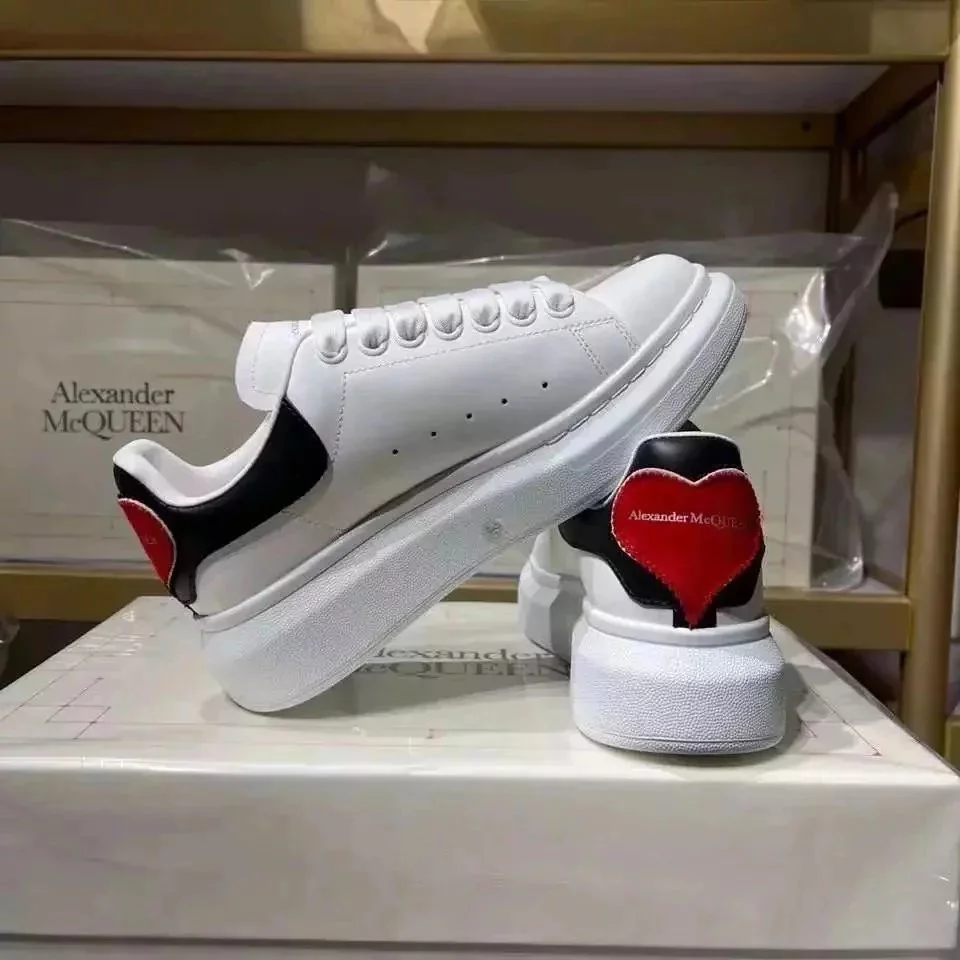 Alexander McQueen McQueen Oversized White/Black/Red Sneakers