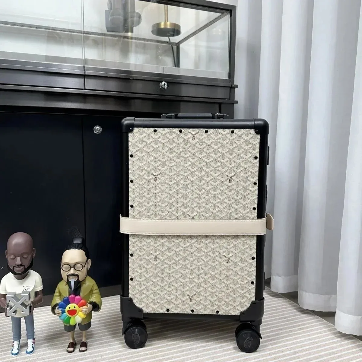 Goyard YARD DD-32 (Grey) 21-inch Suitcase