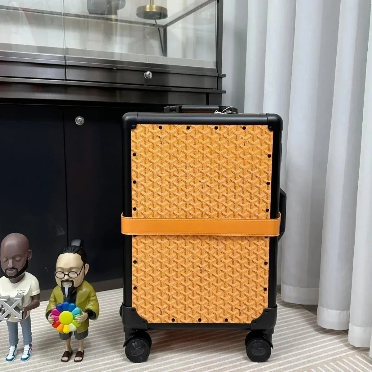 Goyard YARD DD-31 (Orange) Rolling Suitcase