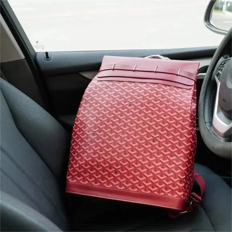 Goyard YARD BB-12 (Red) Backpack