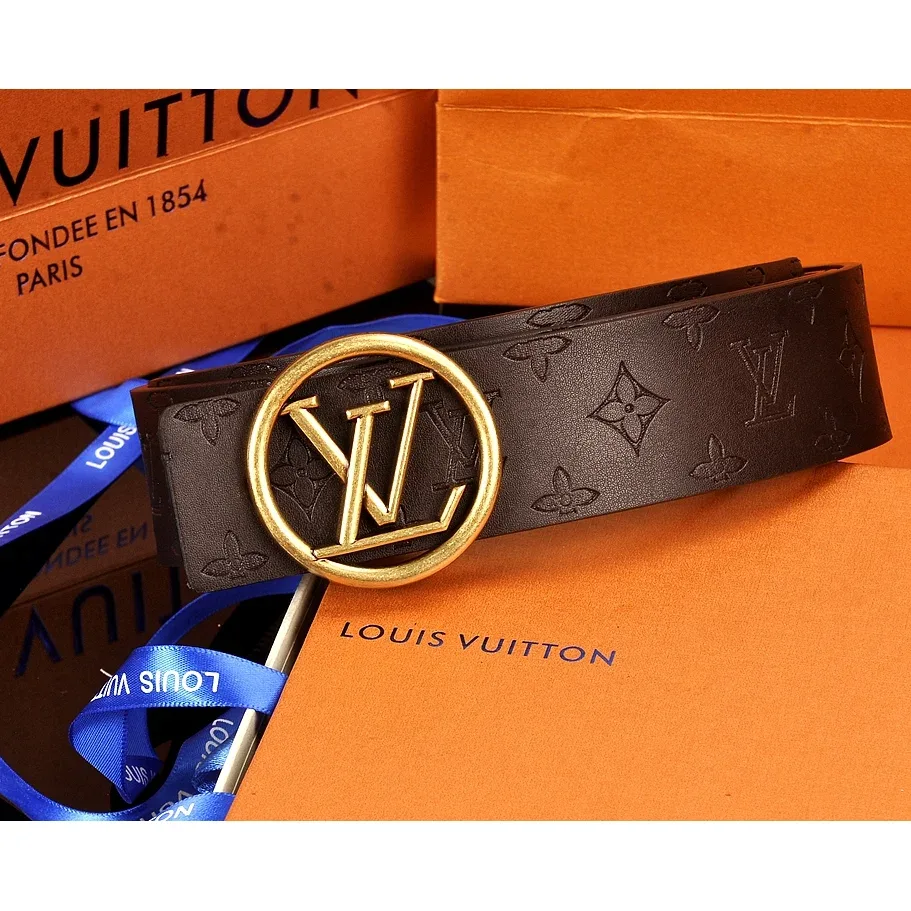 Louis Vuitton Tabi Monogram Belt Brown