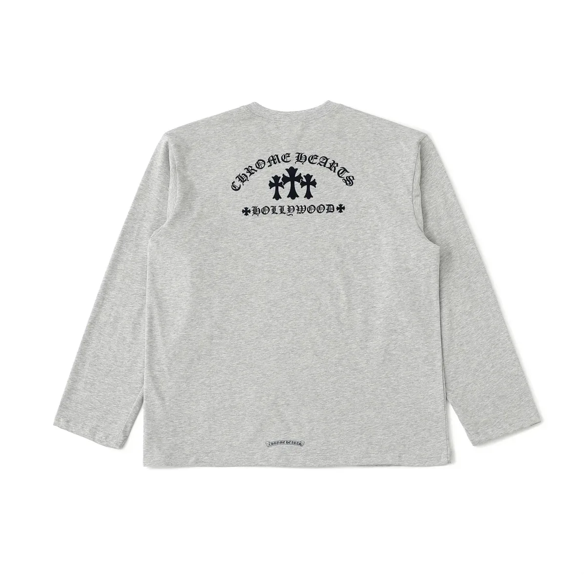 Chrome Hearts Hollywood Long Sleeve T-Shirt Grey