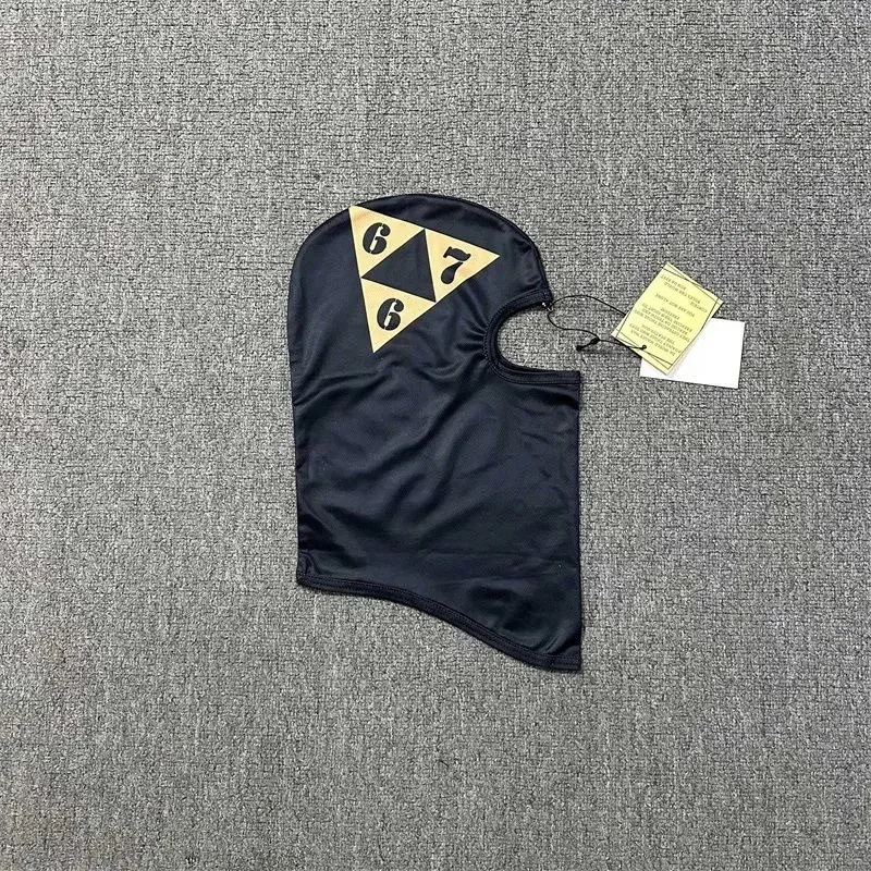 Black & Gold '67' Balaclava Headwear