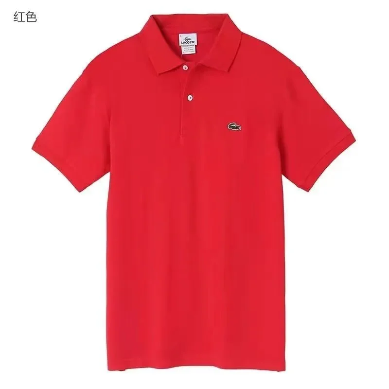 Lacoste Red Crocodile Polo Shirt
