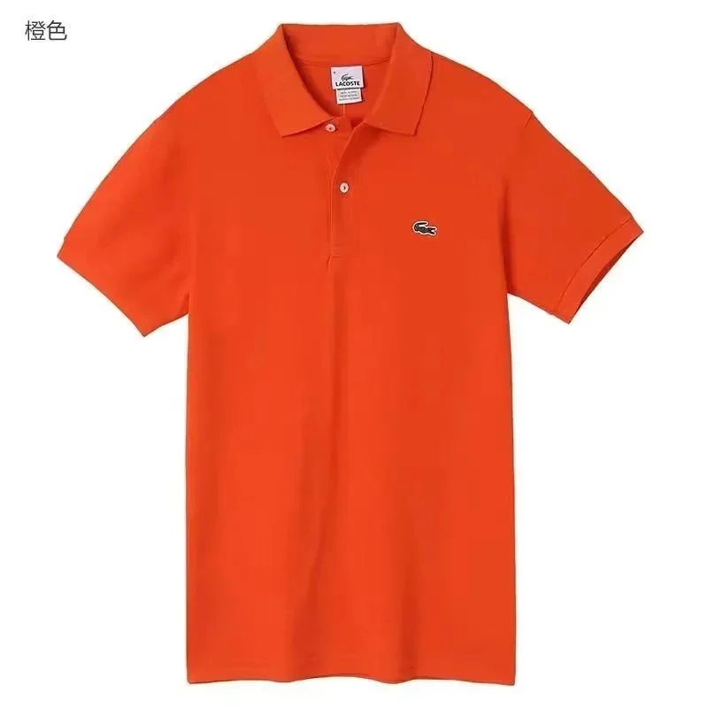 Lacoste Orange Crocodile Polo Shirt